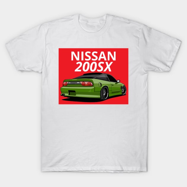 nissan 200sx T-Shirt by artoriaa